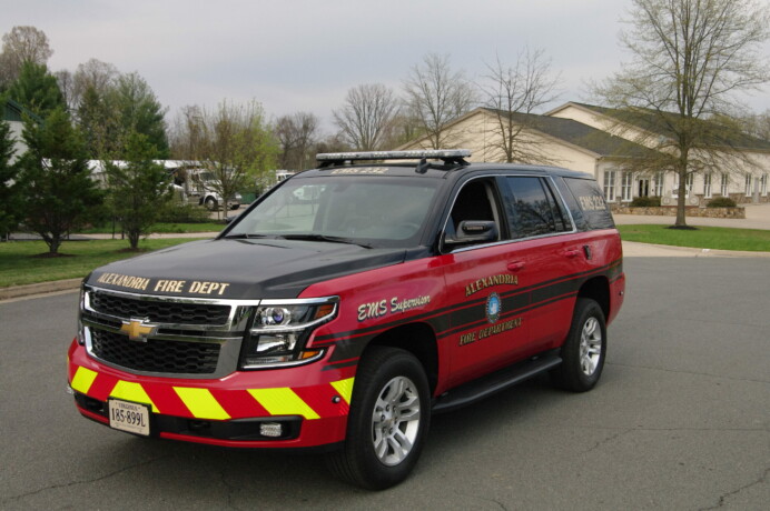 Alexandria Fire Department Tahoe EMS