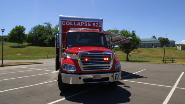 Prince William County Freightliner Collapse Rescue