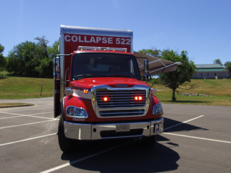 Prince William County Freightliner Collapse Rescue