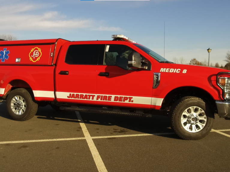 Jarratt Vol Fire Dept F250 EMS Response